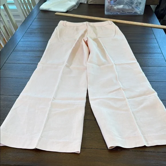 J. Crew Carolina flare pant in stretch linen blend Size 6 - Picture 14 of 14